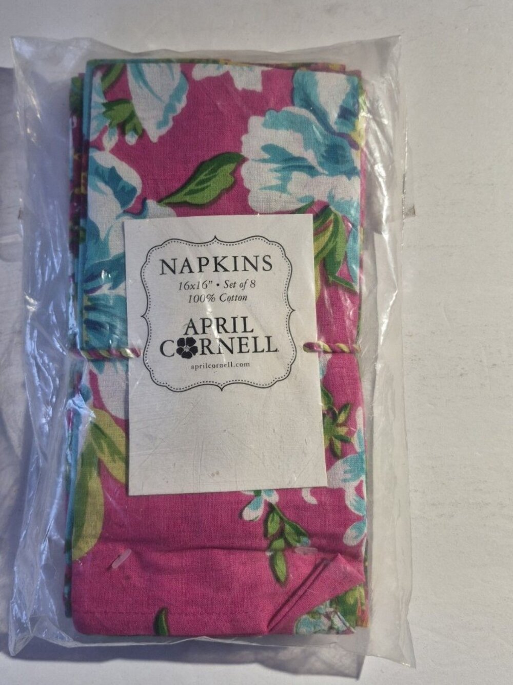 April Cornell Floral Napkins Set Of 8